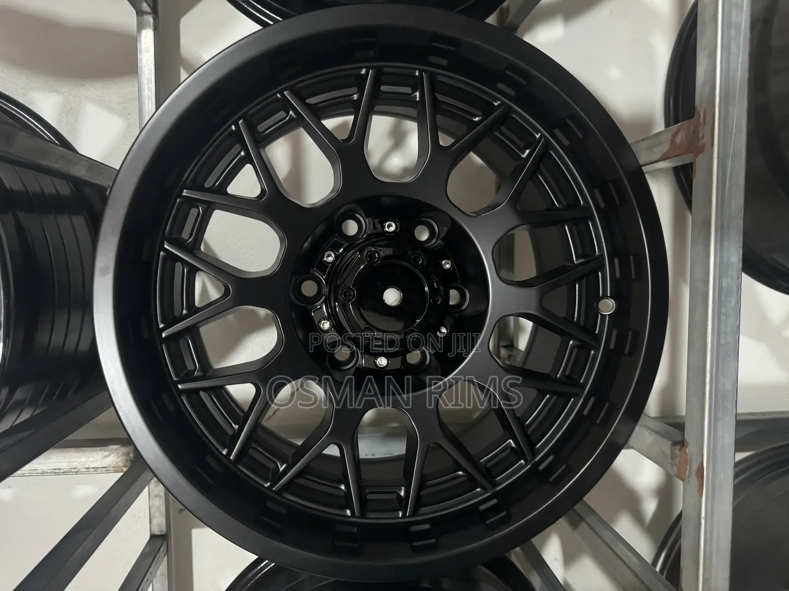 Toyota Hilux Rims Black Off Road