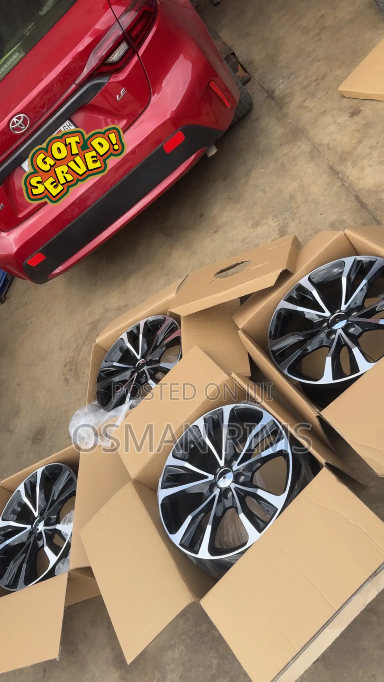 Corolla Rim Set of Four