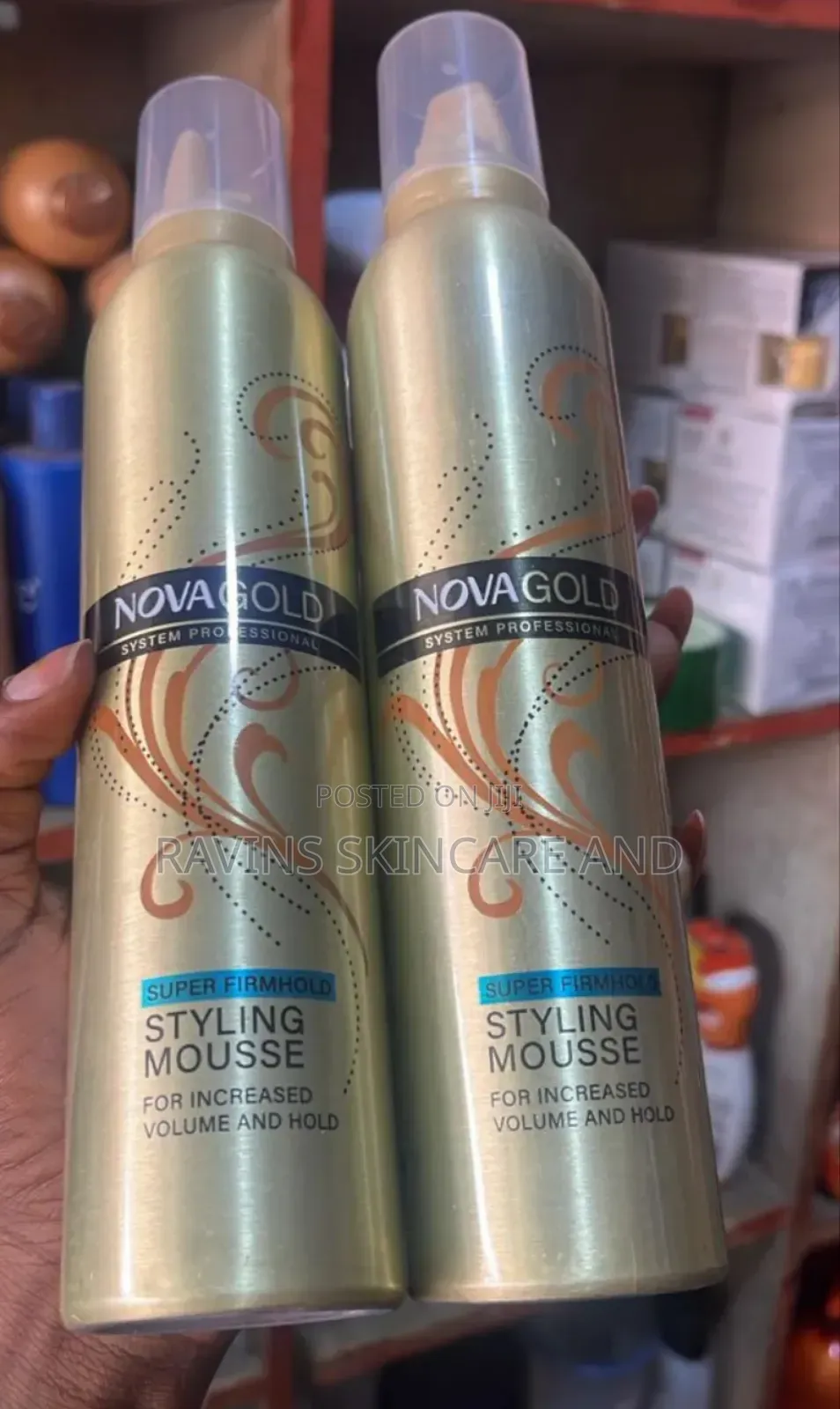 Novagold Hair Mousse