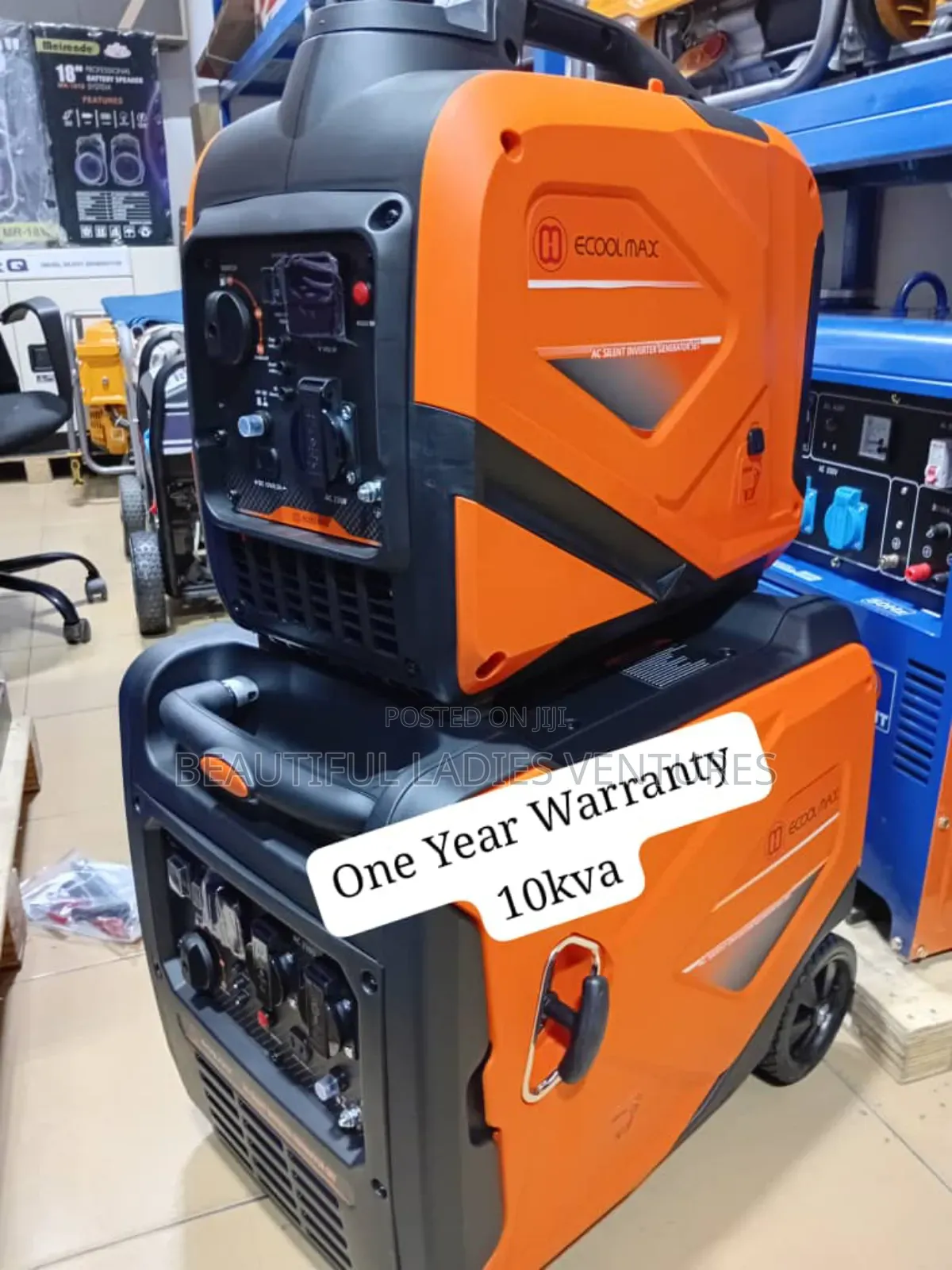 Quiet Operating 10kva Inverter Ecoolmax Generator
