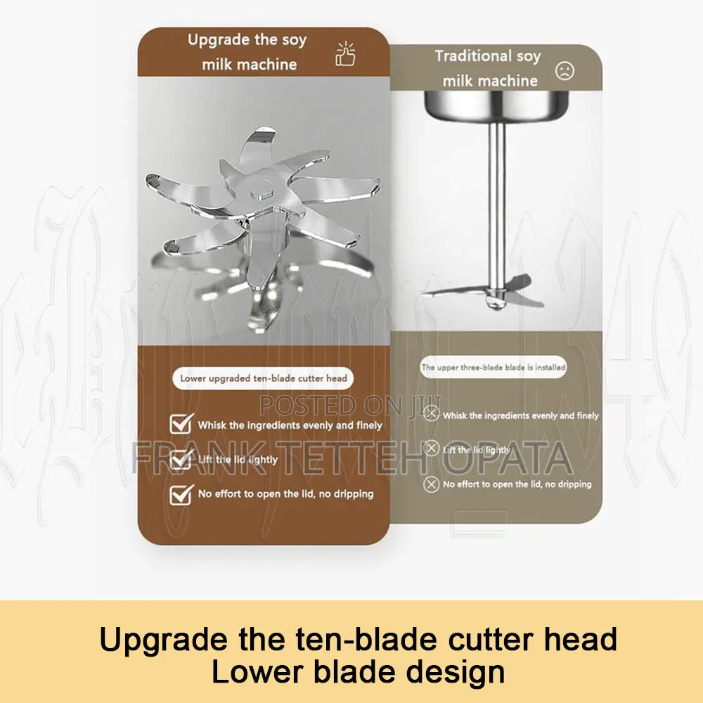 Electric Digital 2 In 1 Blender Kettle