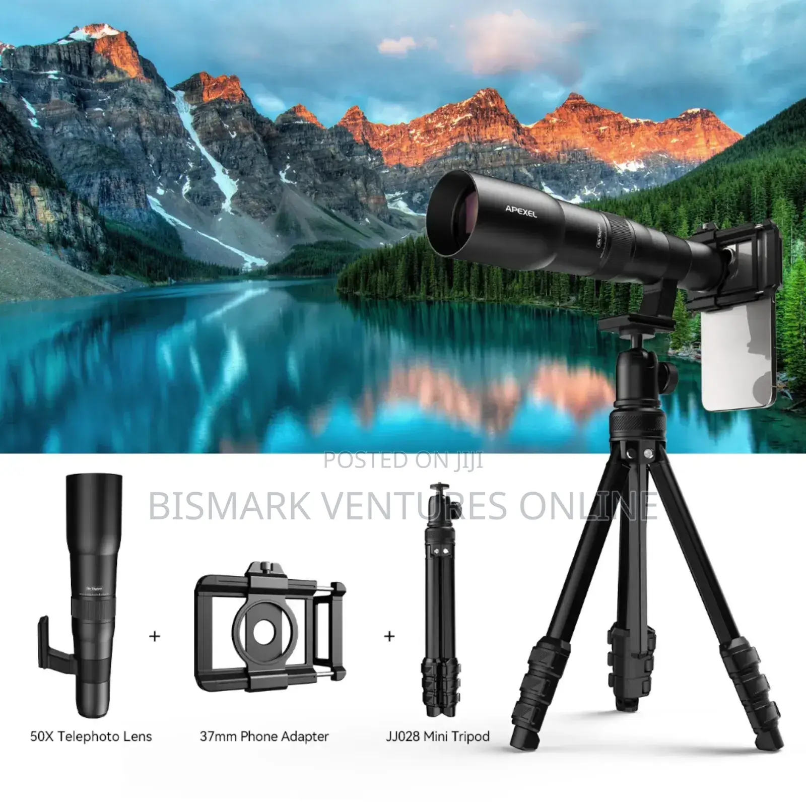 50x Zoom Telephoto Lens For Smartphones