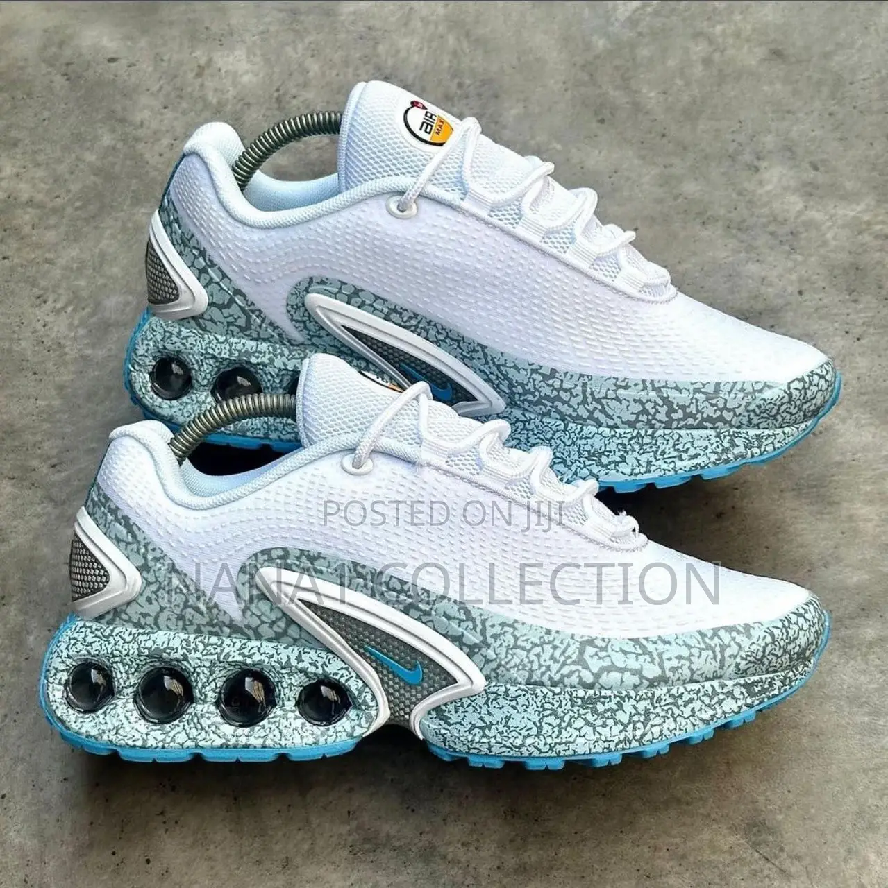 Nike Air Max Dn Grey and White