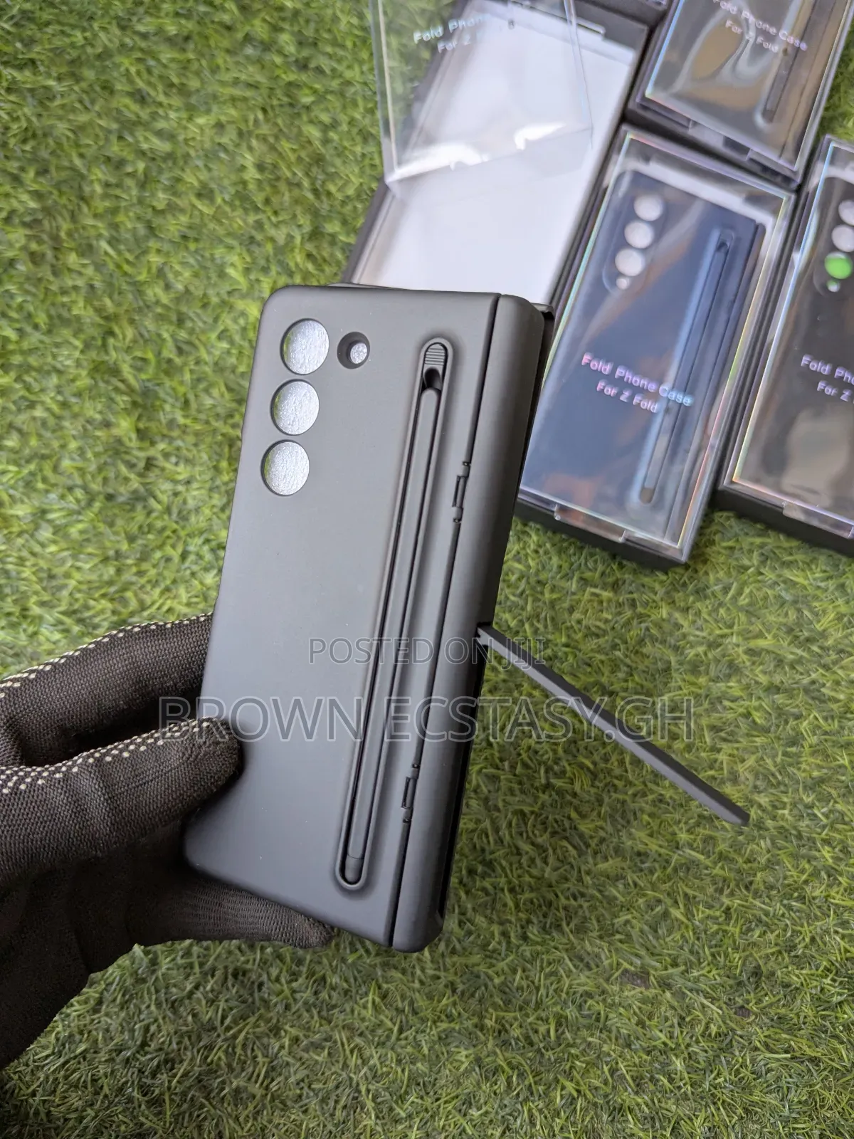 Z Fold 4, 5 and 6 360° Full Protection S Pen Case