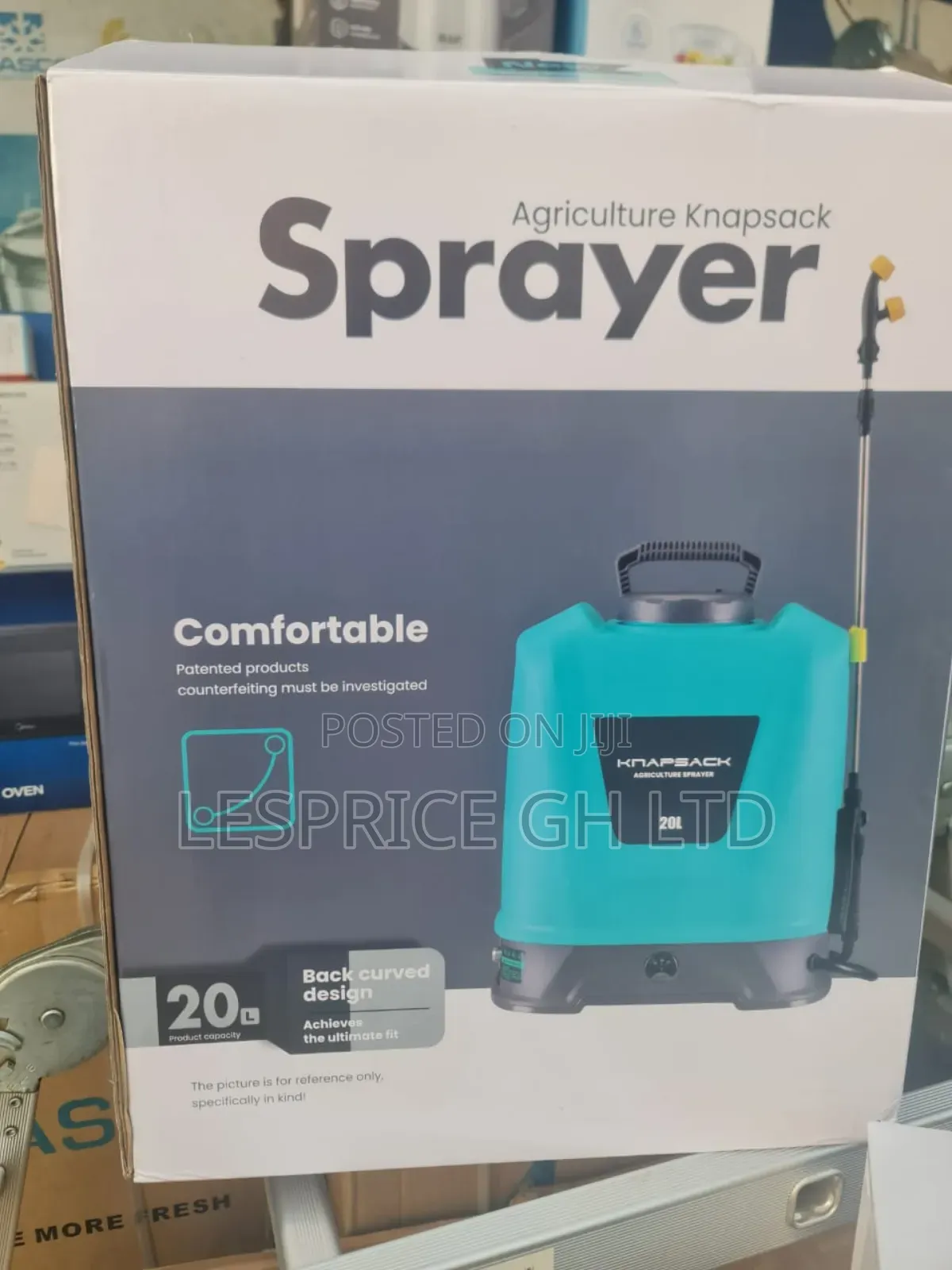 Portable Electric Knapsack Sprayer - 20 Liters