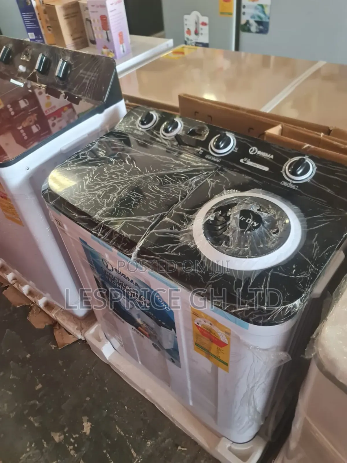 Sigma 10kg Twin Tub - Wash With Power