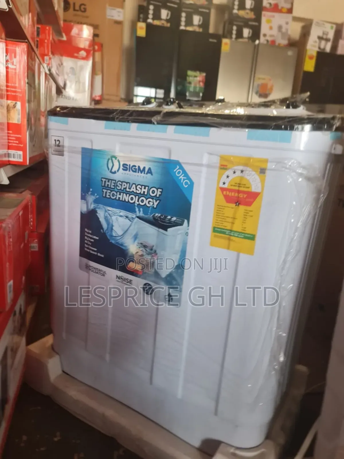 Sigma 10kg - Twin Tub Washing Hero