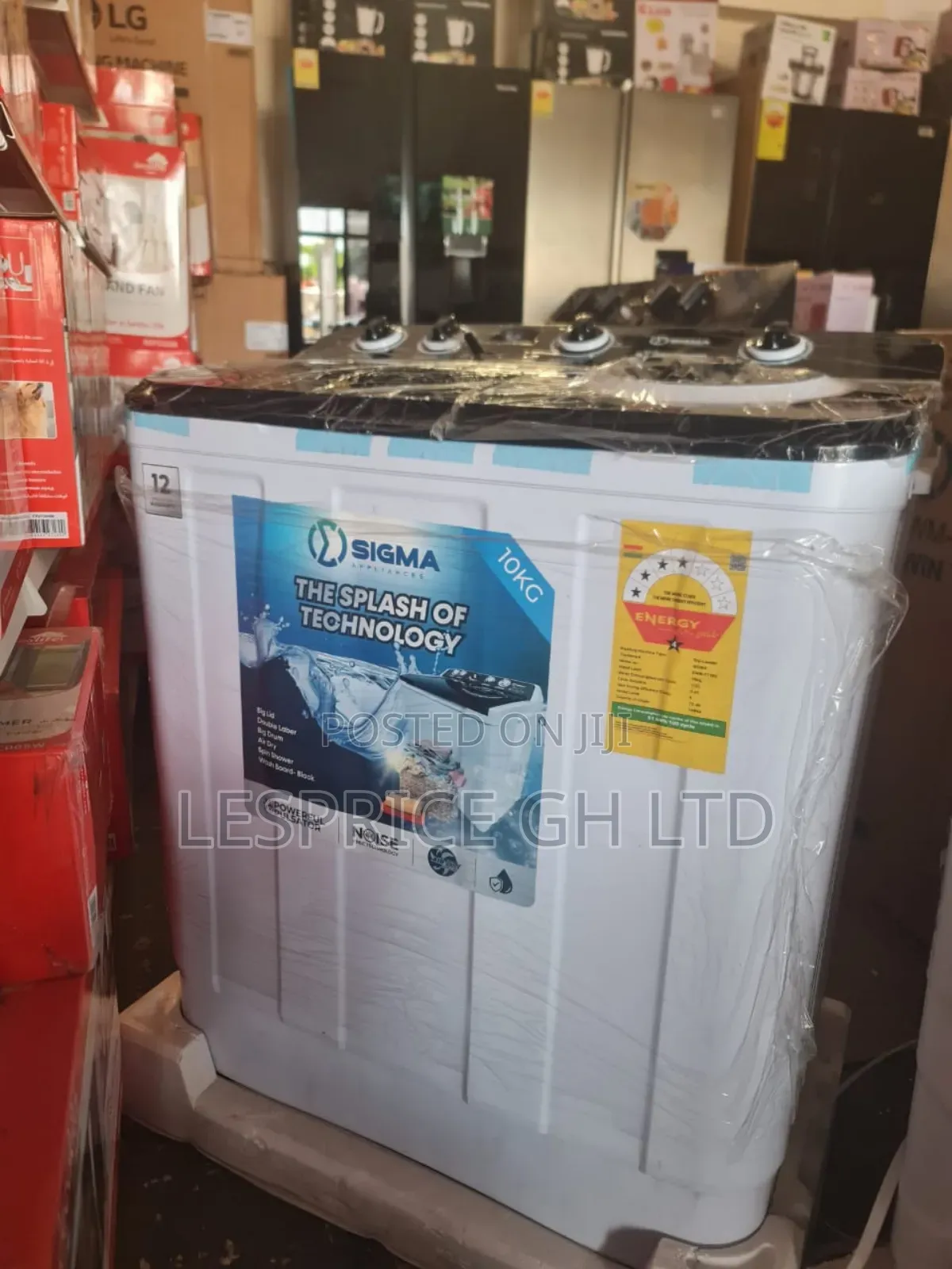 Choose Quality: Sigma 10kg Twin Tub