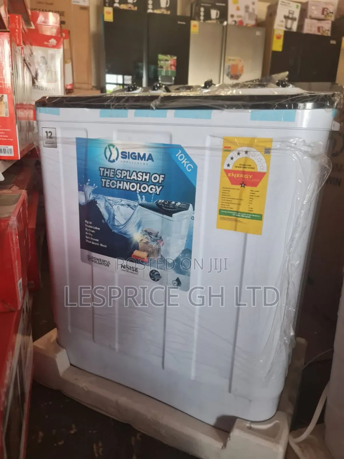 Great Washing - Sigma 10kg Twin Tub