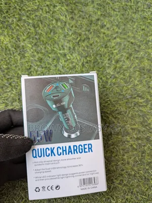 55watts Fast Charging Car Charger (Usb and Type C)