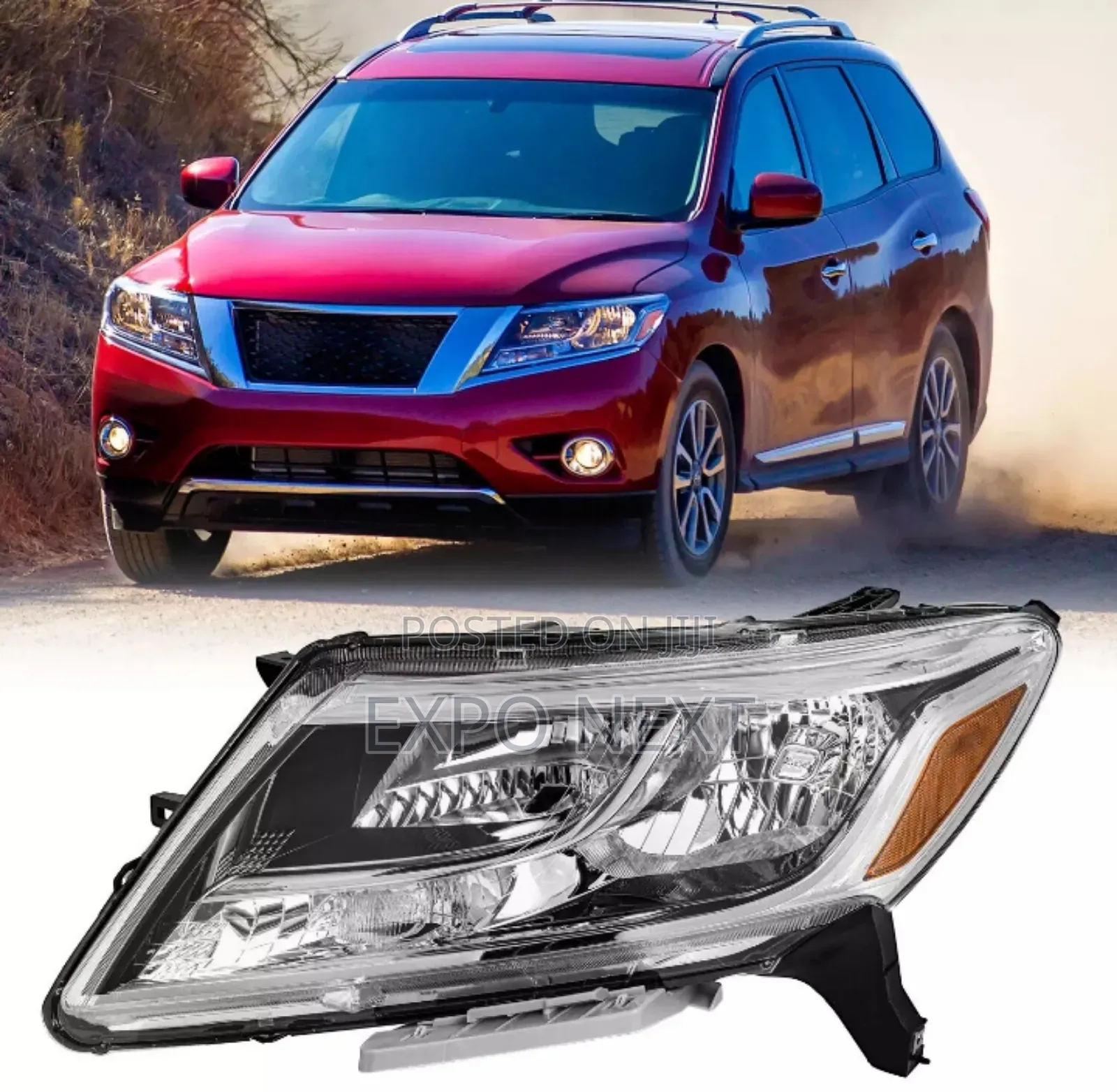 Nissan Pathfinder Halogen Headlight 2014-2016