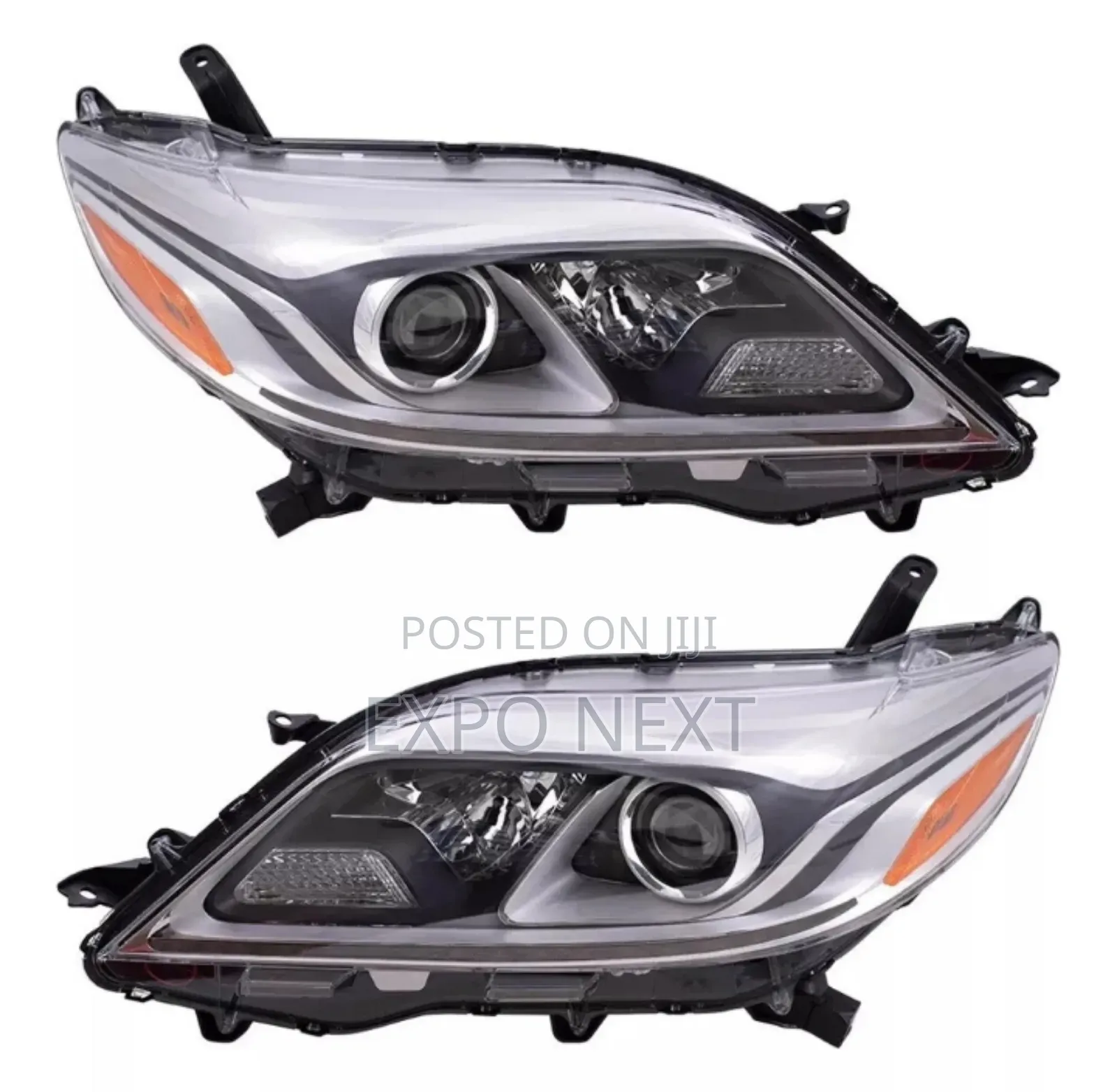 Toyota Sienna Headlights Pair 2015-2020