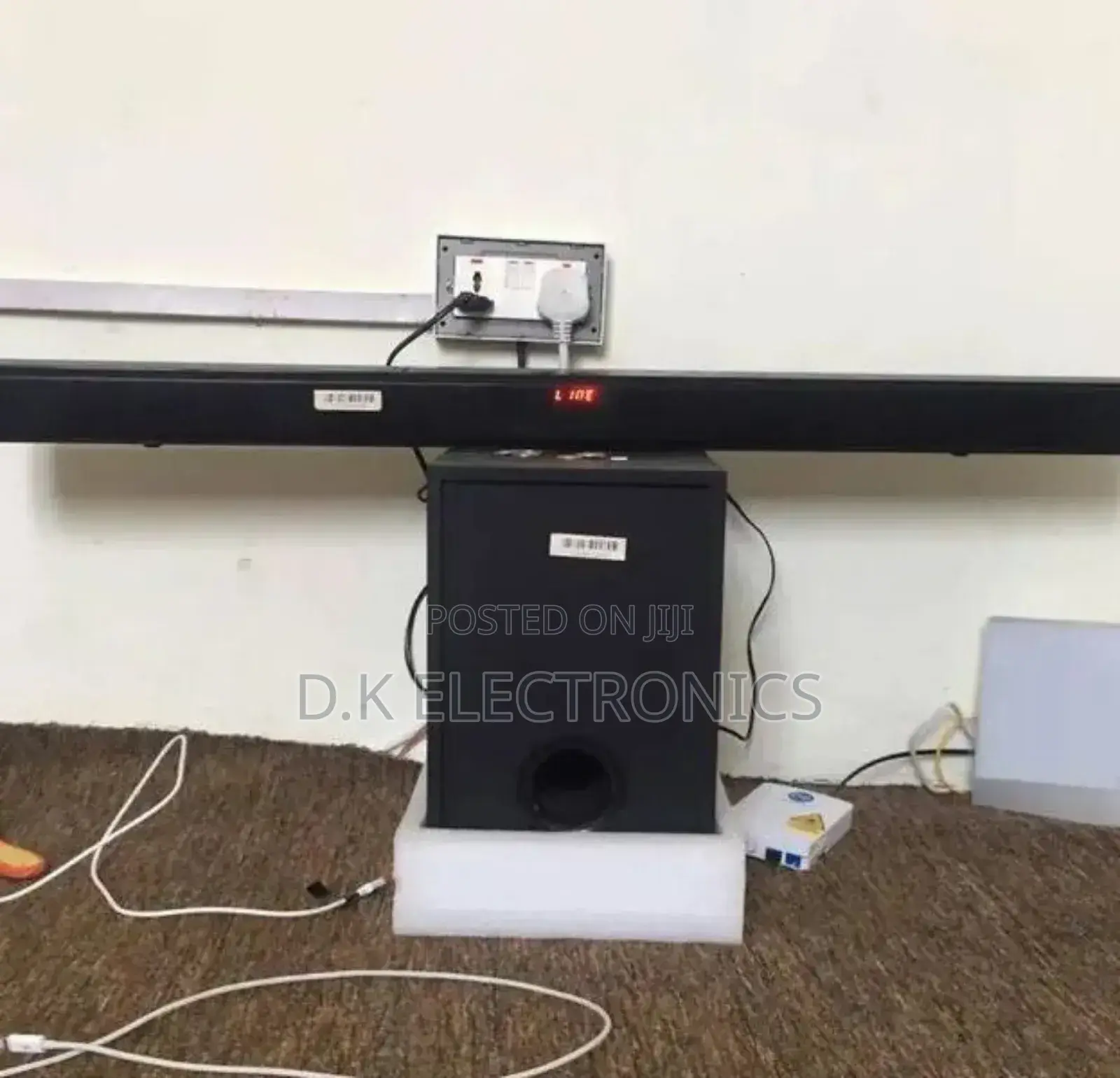 9500 Watts Well Tech Tv Enhancement Soundbar