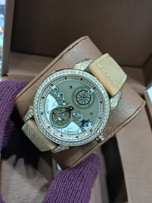 Nardin Genuine Leather Timepiece for Gents