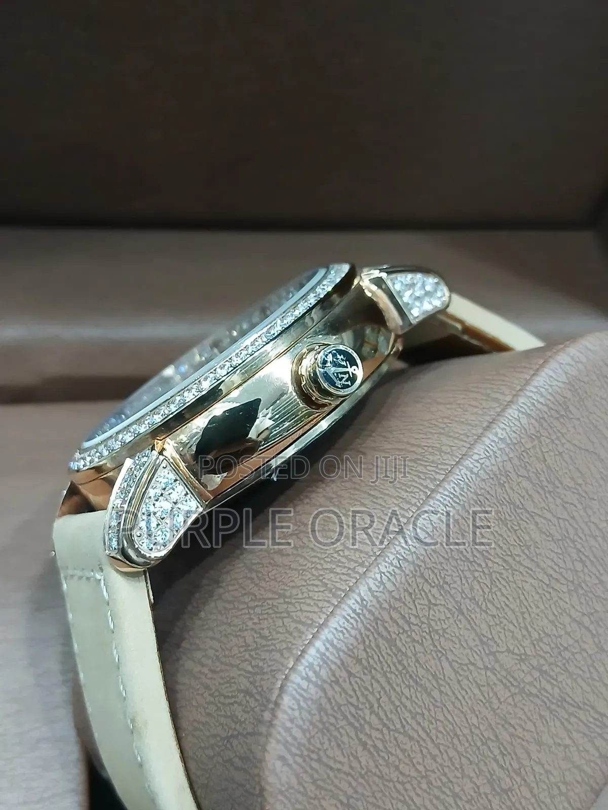 Nardin Genuine Leather Timepiece for Gents