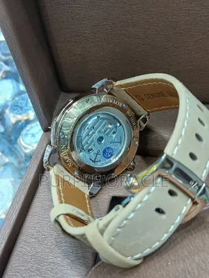 Nardin Genuine Leather Timepiece for Gents