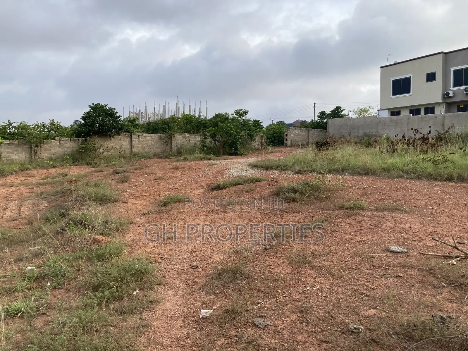 Two Well Fenced Plots for Sale at Kaase,Oti.