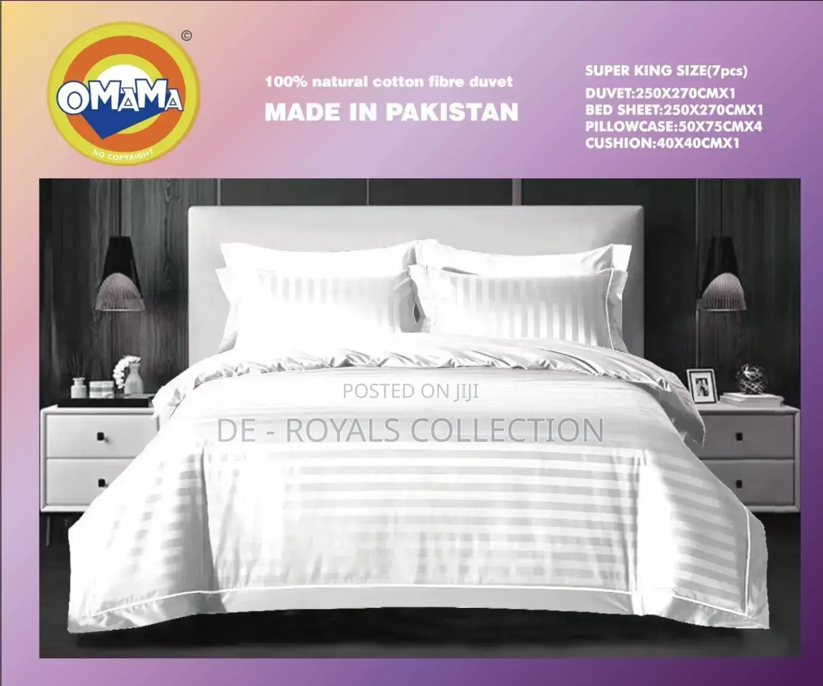 Luxurious Hotel Bedsheets Set /6 Piece