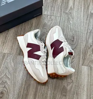 Authentic New Balance 327 Cream/Red