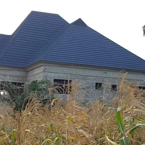 Installation of Stone Coated Roofing Material.