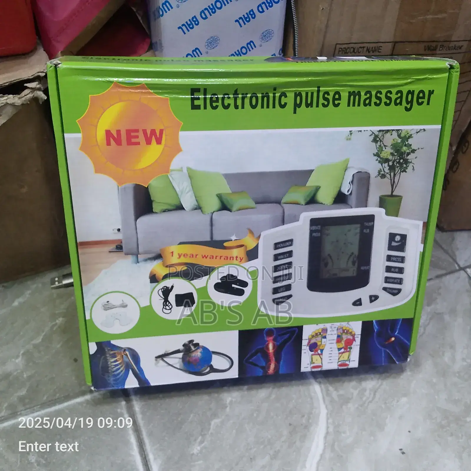 Electric Pulse Massage.