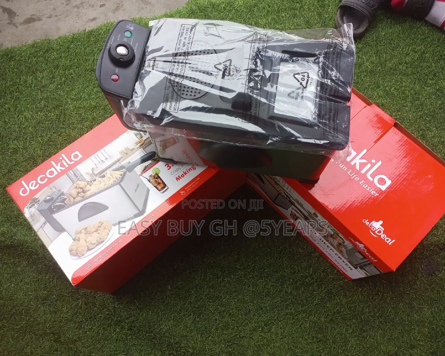 Simple Operation Decakila Fryer Deep Fryer
