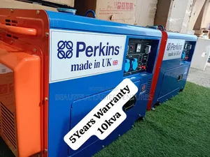 Diesel Fueled Dynamic Perkins 10kva Silent Generator