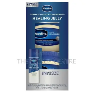 Vaseline Original Healing Jelly 2 Pack + Balm Stick