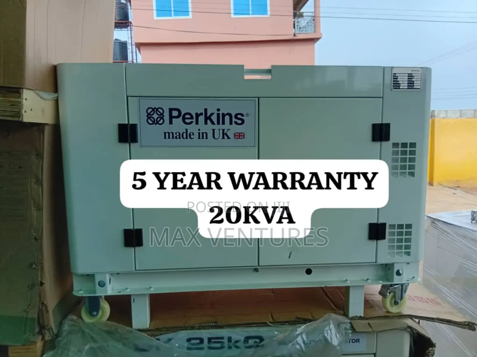 Energyboost 20kva Perkins 18kw Diesel Generator 20kva 81kw