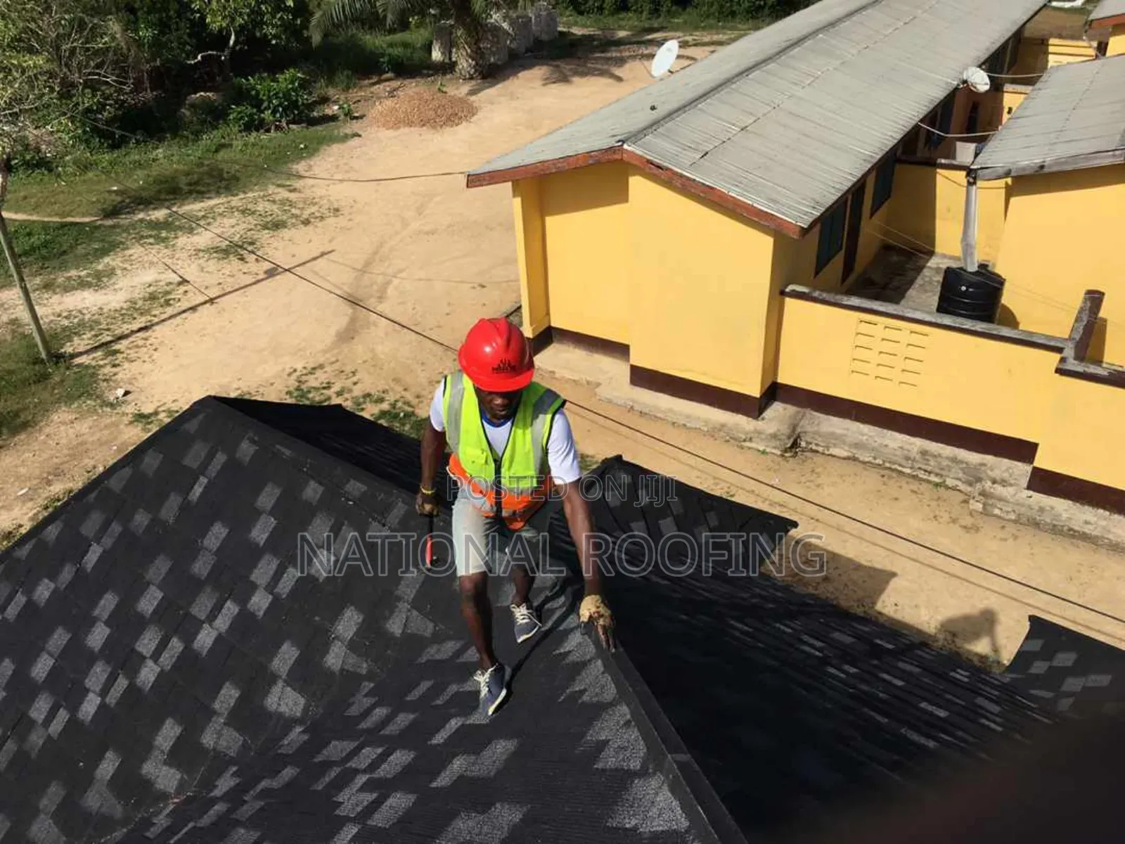 Black and White Roofing Shingle From New Zealand