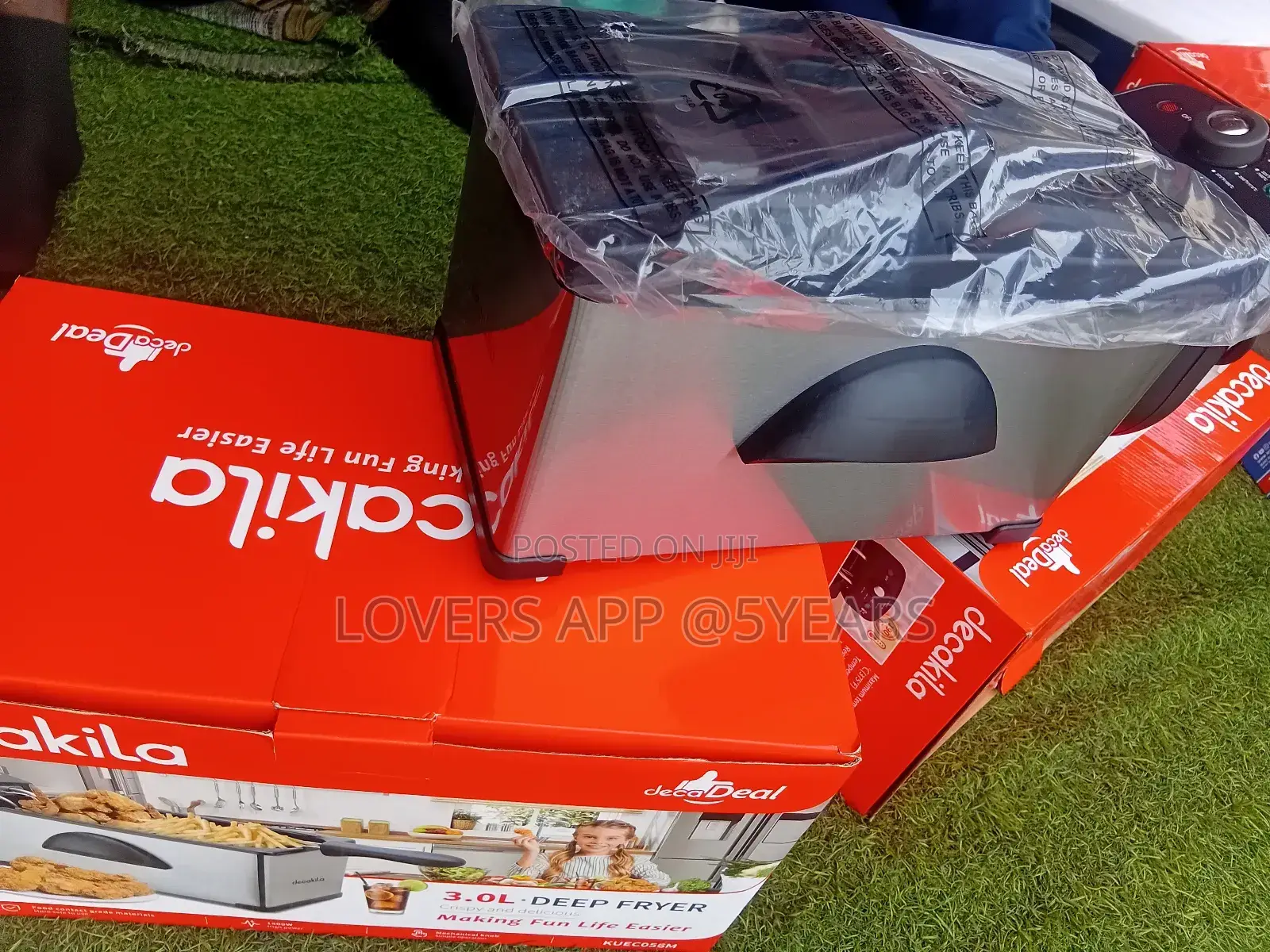 3.0l Beautiful Decakila Deep Fryer Energetic Set