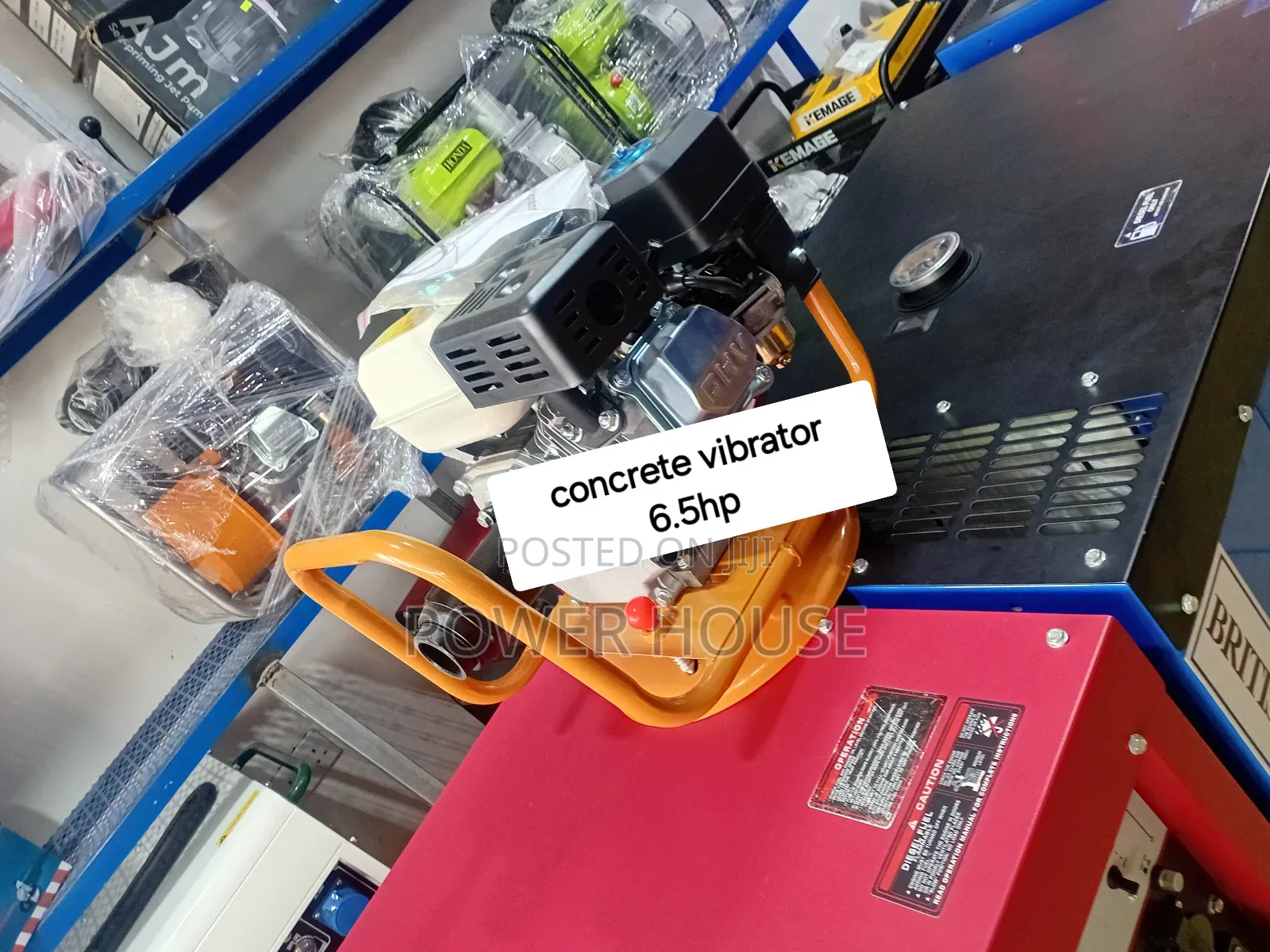 Efficient 6.5hp Petrol Concrete Poker Vibrator