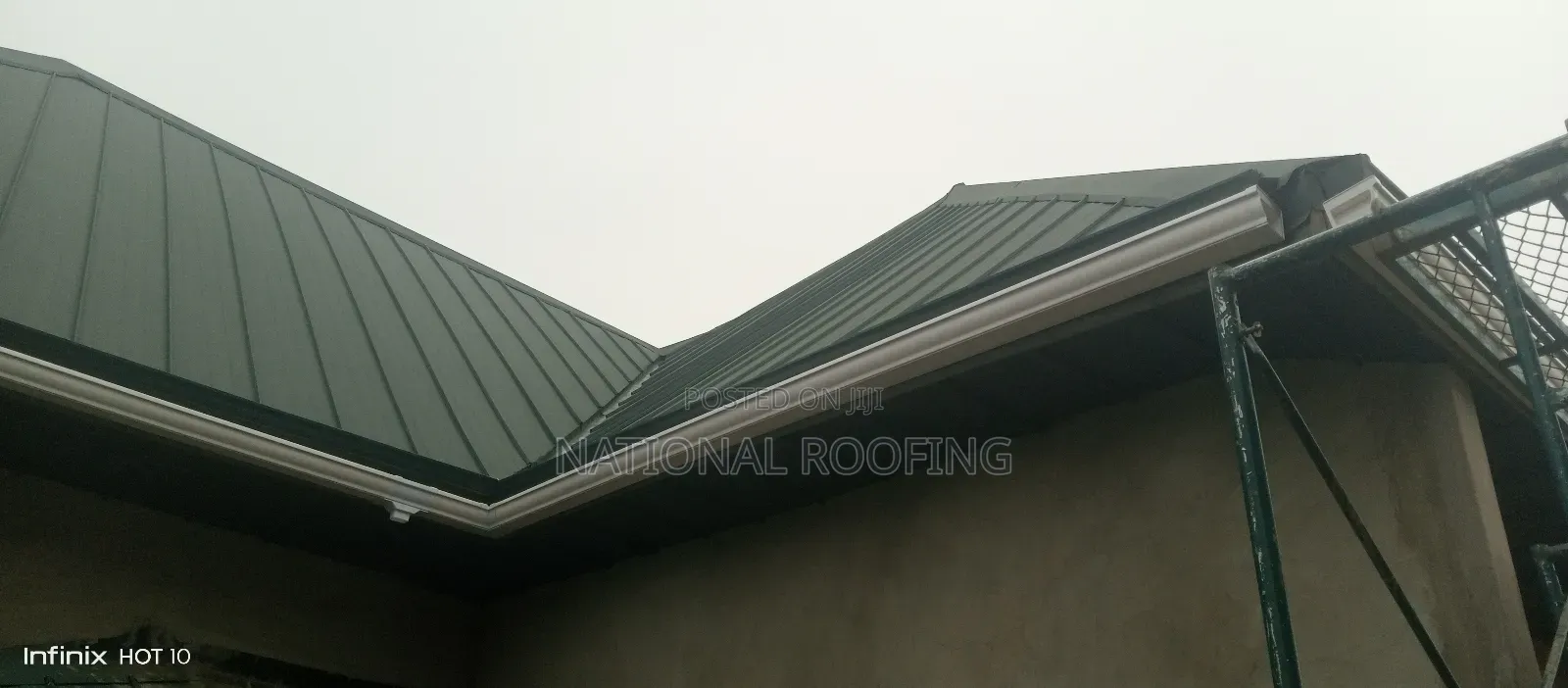 Rain Gutter Installation at Tema