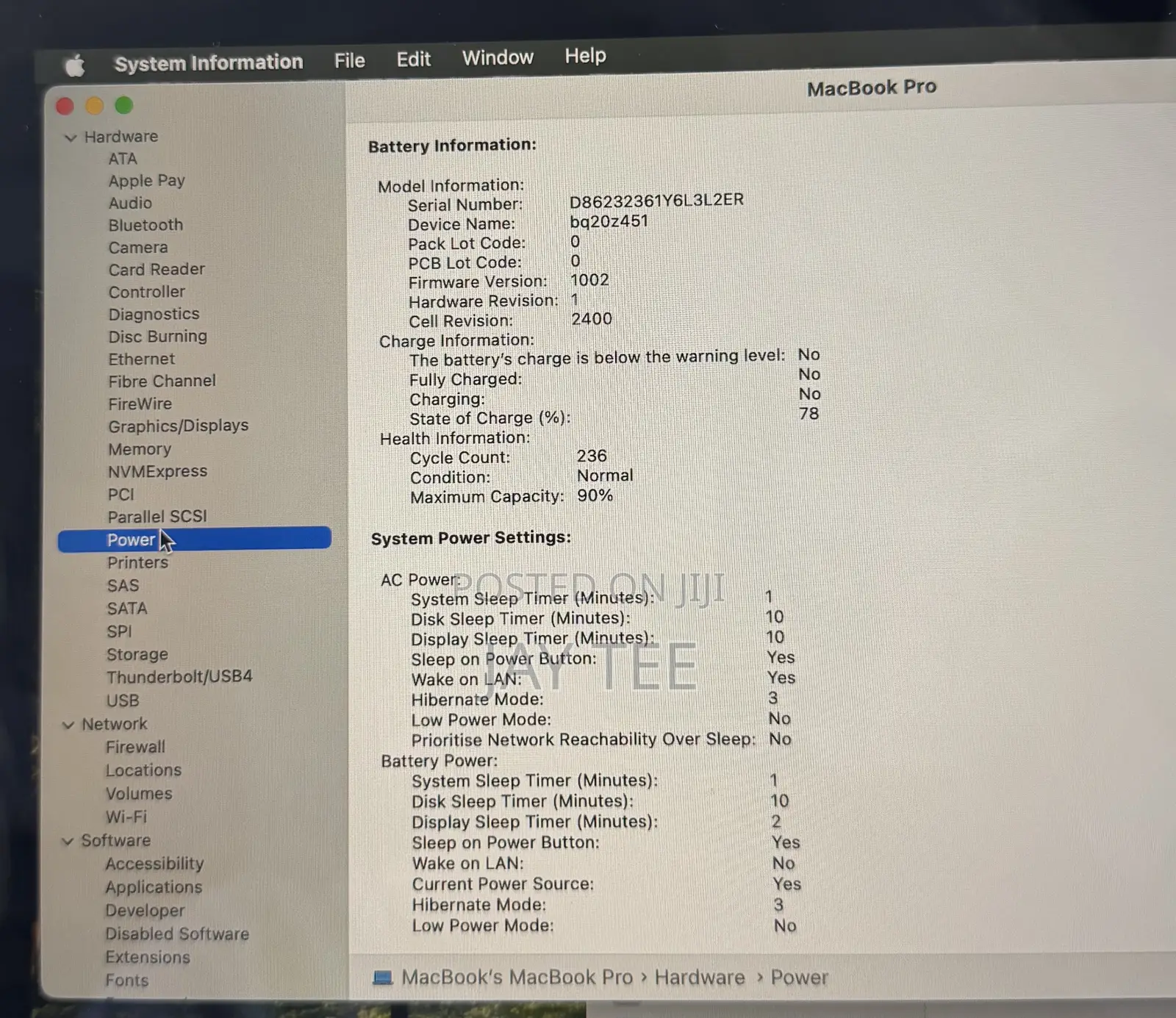 Laptop Apple MacBook Pro 2022 M2 8GB Apple M2 SSD 256GB
