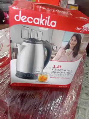 Decakila.8l Electric Kettle Decakila Stainless Steel