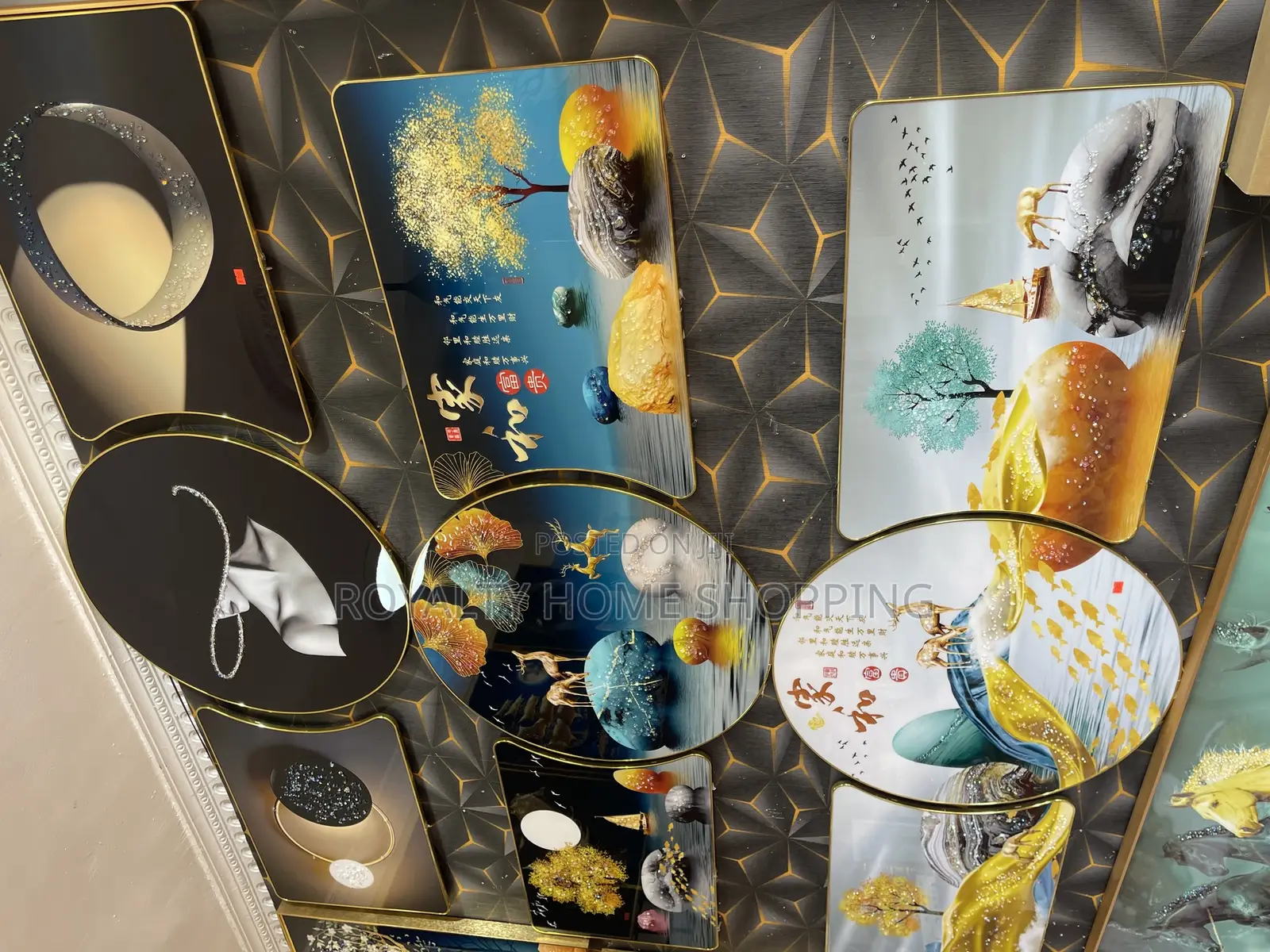 Diamond Crystals Picture Frames