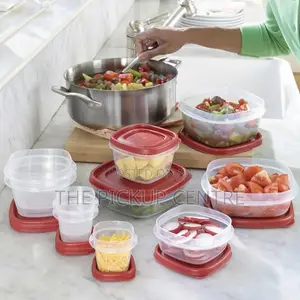 Rubbermaid 50-Piece Easy Find Lids Vented Food Storage Set