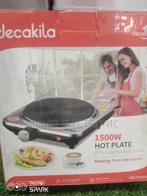 Decakila 1500w Hot Plate Single Plate Efficient Cooking
