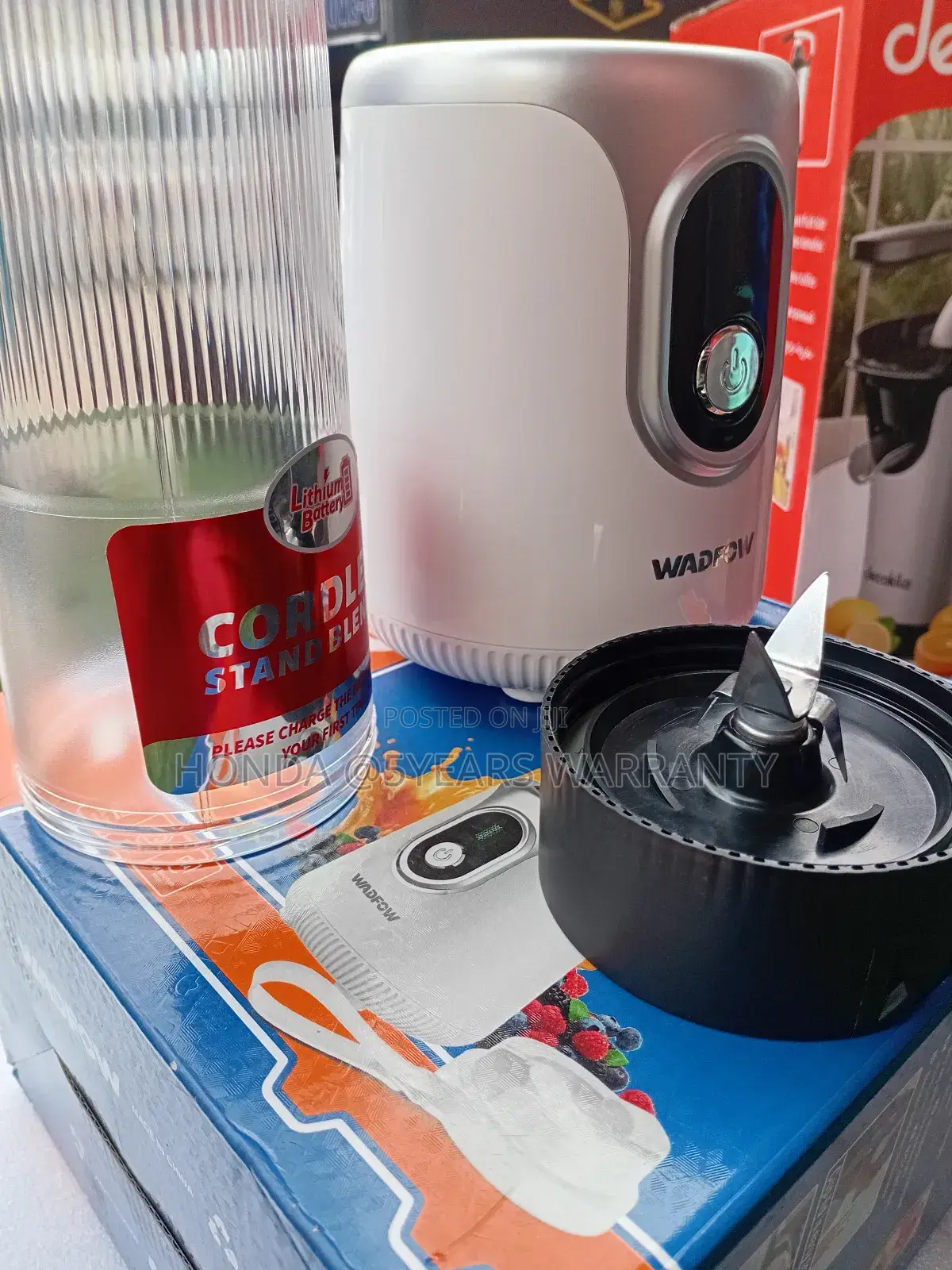 Bargain 500ml Wadfow Stainless Blender Steel
