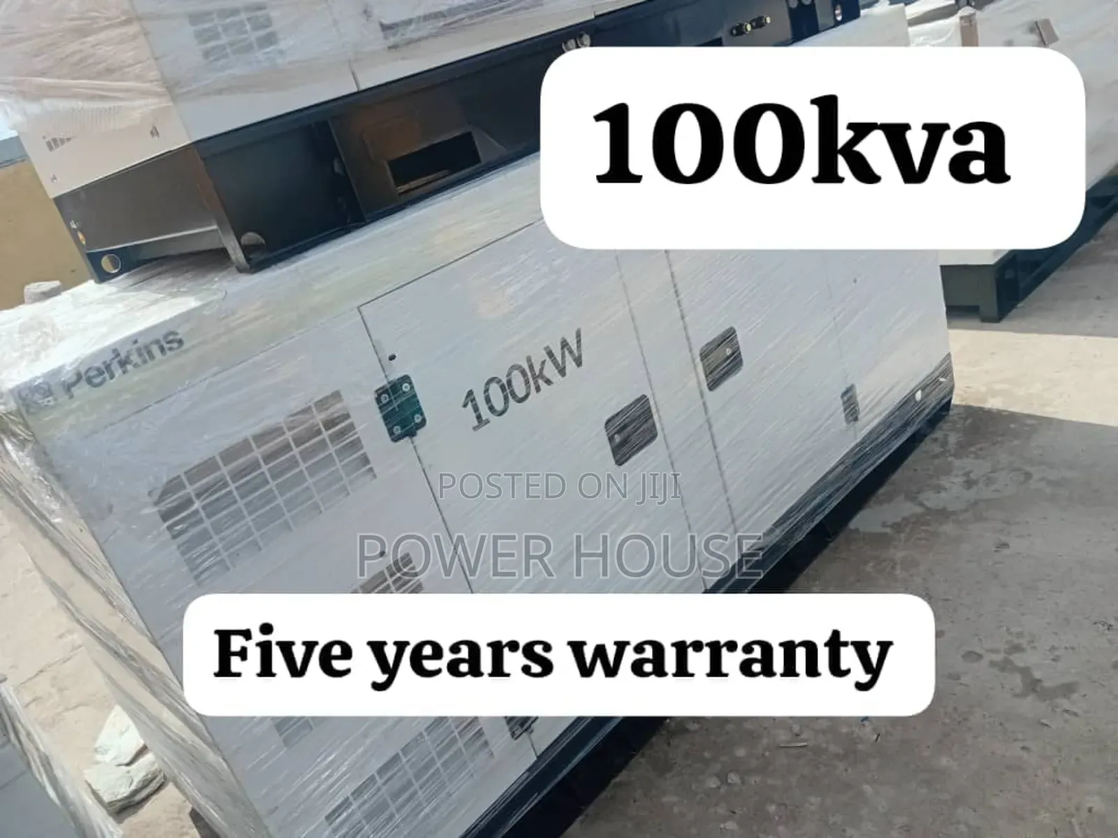 Efficient Power 100kva Perkins Diesel Plant
