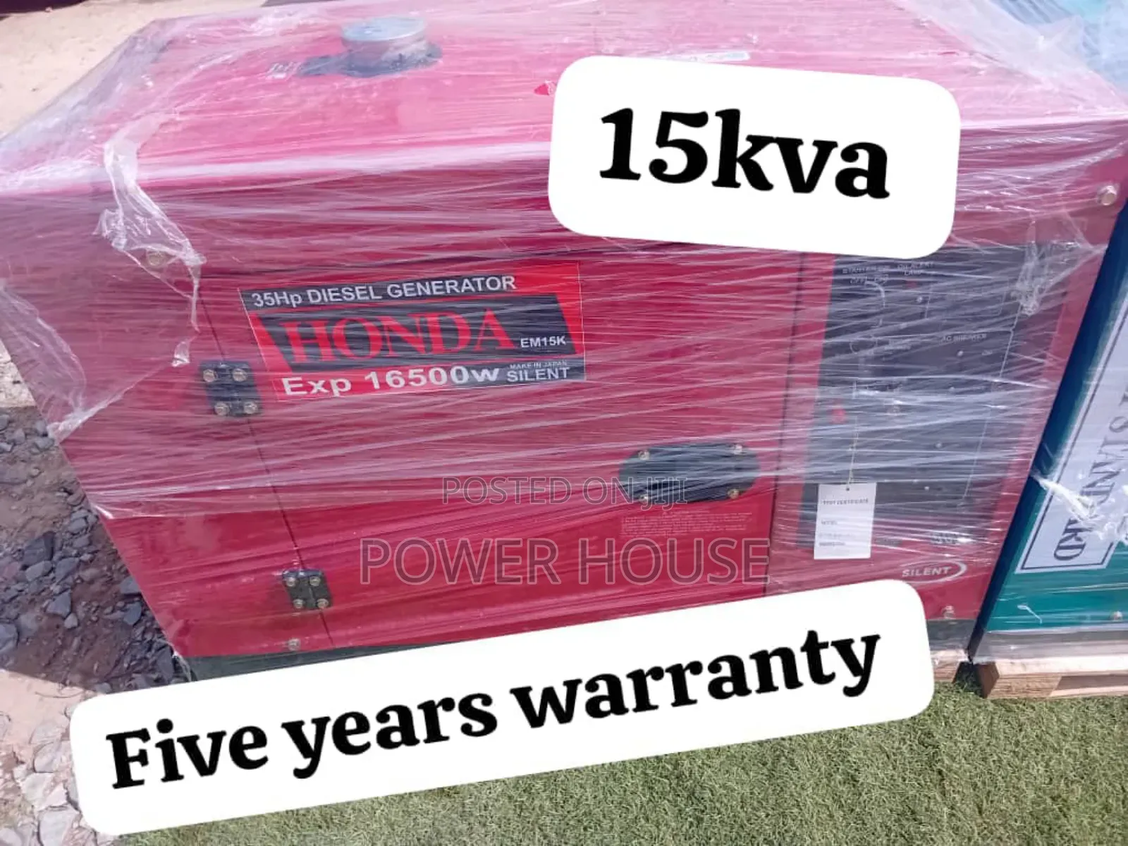 Megawatt Pro 16500watts 15kva Honda Generator