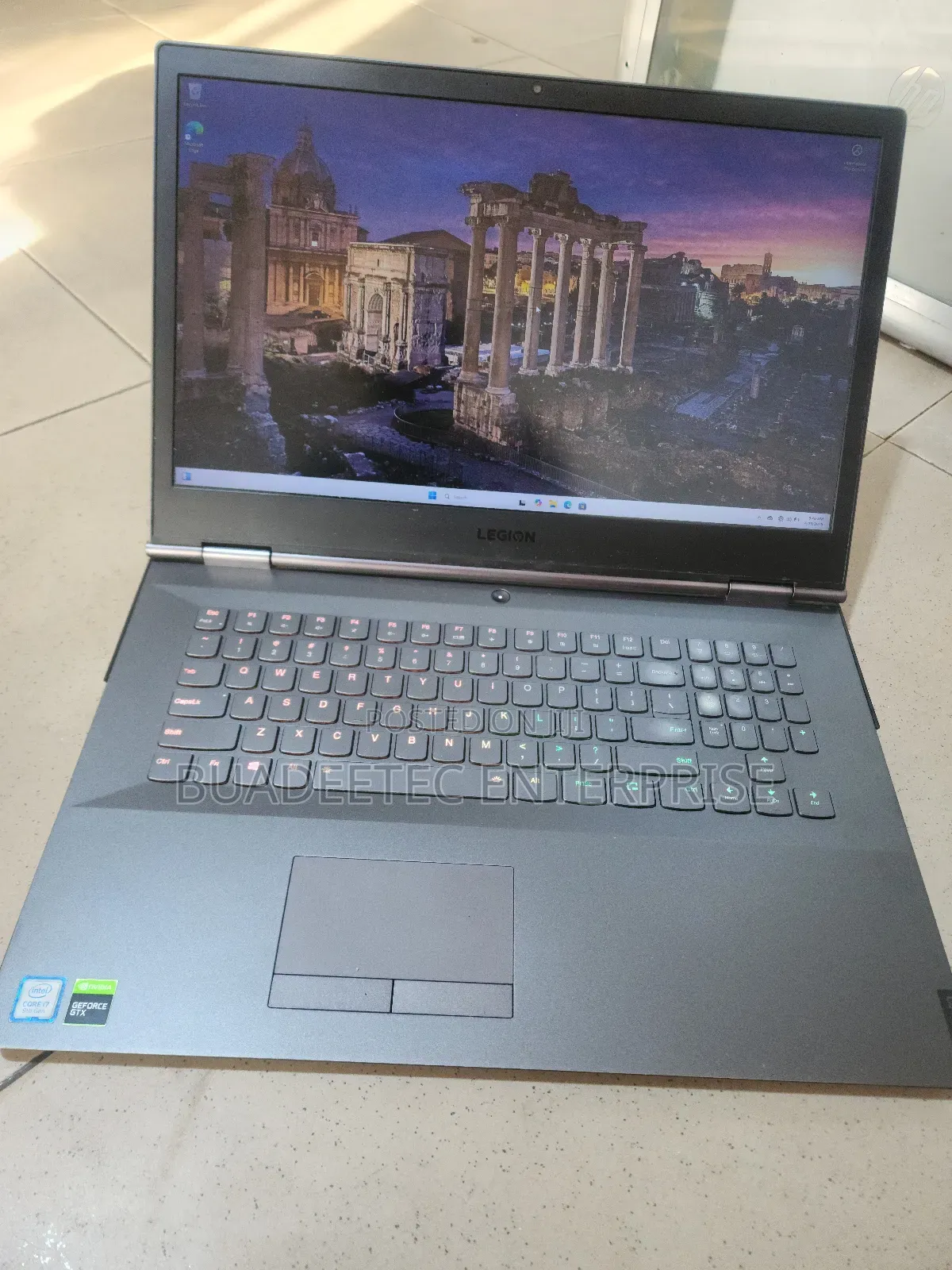Laptop Lenovo Legion Y740 16GB Intel Core I7 HDD+SSD 256GB