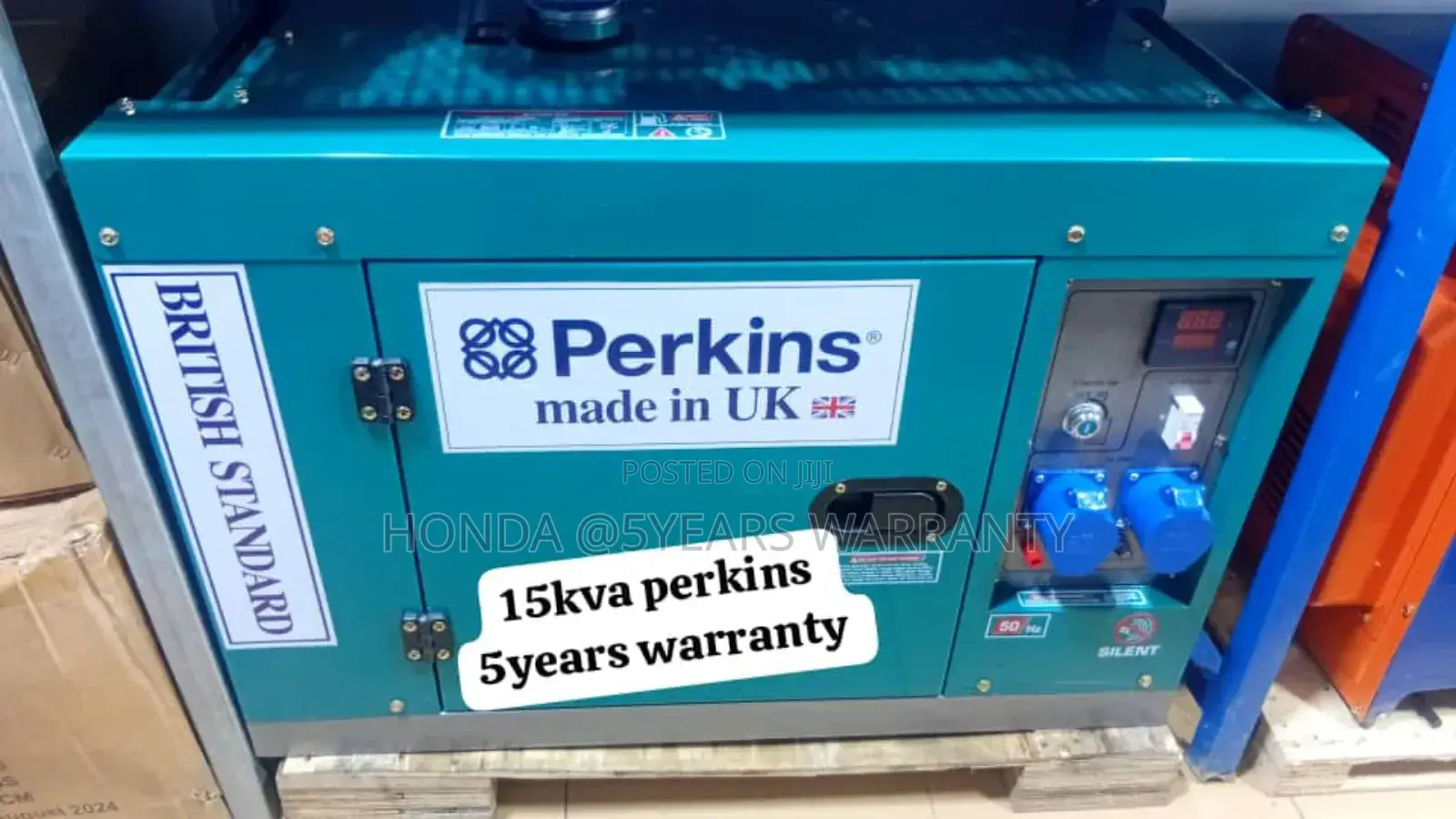 Mute and Silent 15kva Perkins Generator 16500watt 15kva