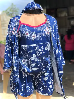 5 Pieces Sleep Wear- Blue