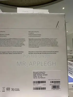 New Microsoft Surface Pro 11th Edition, a Copilot+ PC 16GB SSD 512GB