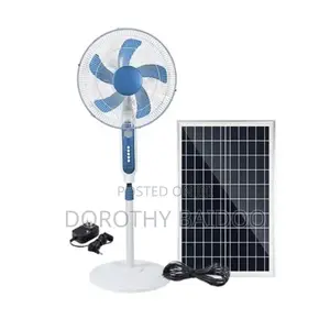 Solar Rechargeable Fan Ready to Deliver