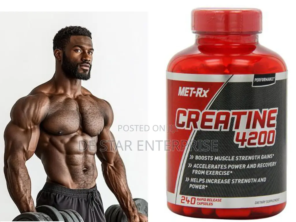 Creatine Capsules for Max Body Buildup