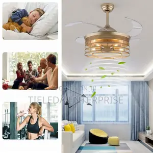Advanced Vintage Chandelier Fan Light Remote