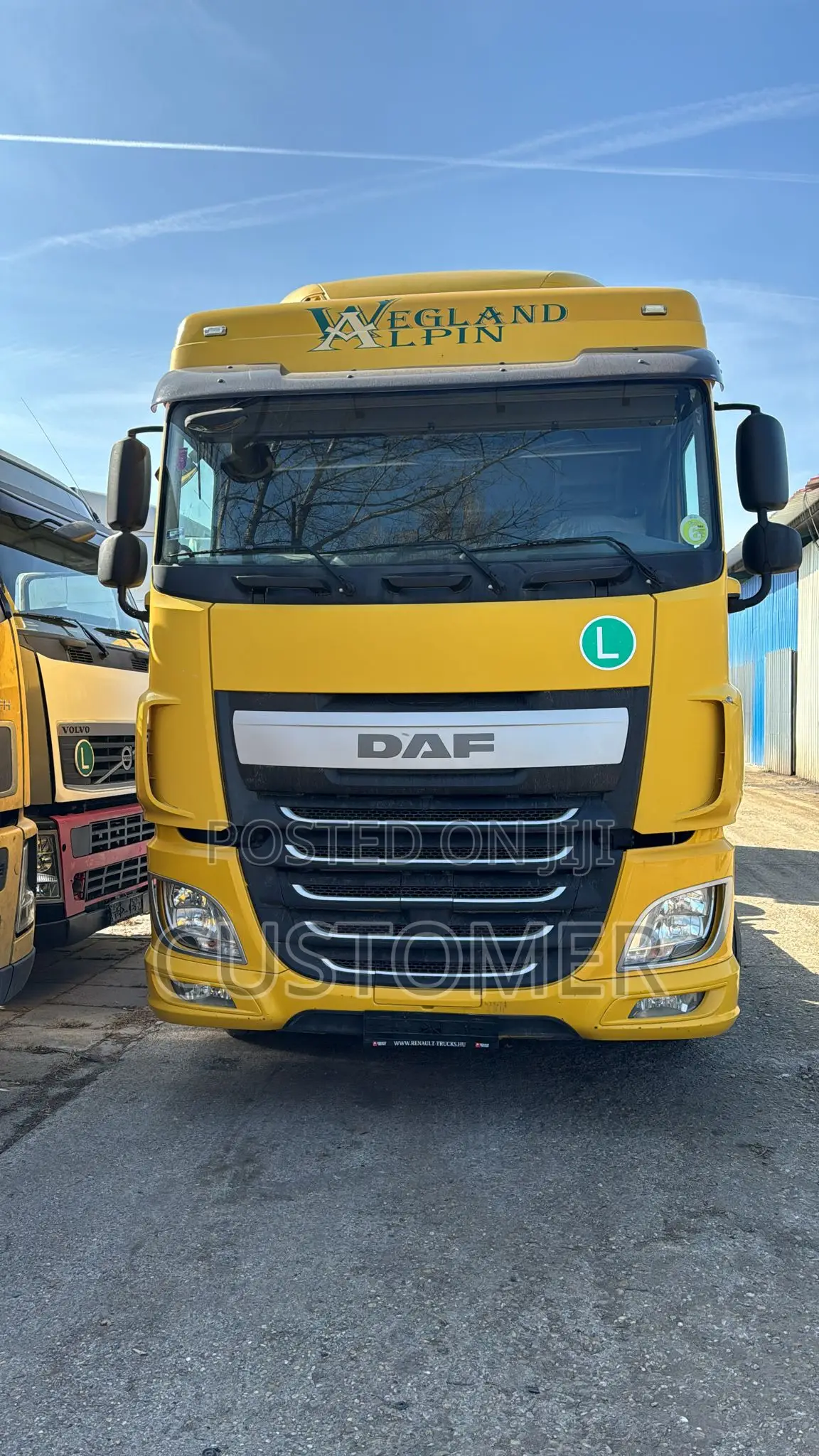 Brand New Daf Xf 460 2014 Yellow