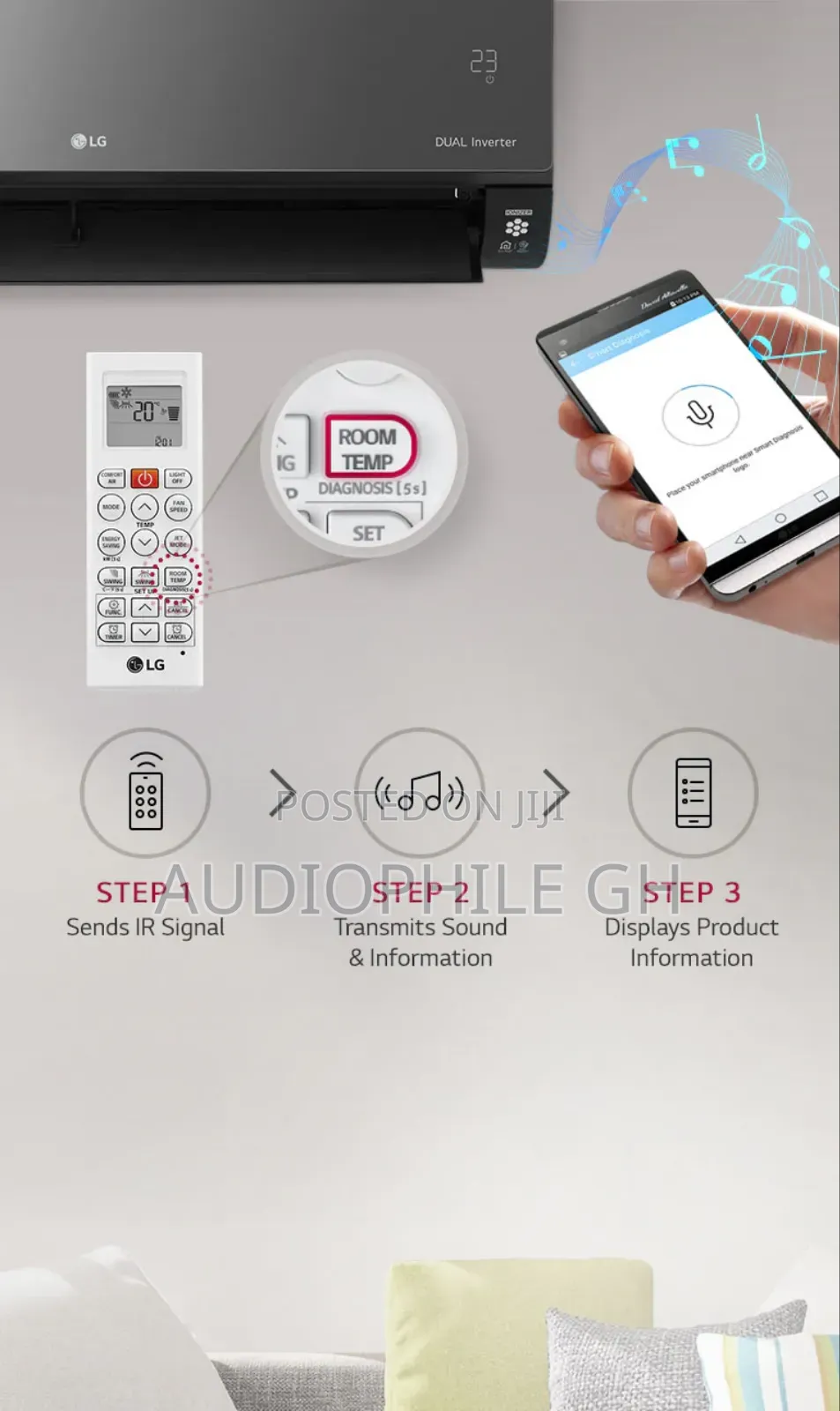 Lg Artcool 1.5 Hp Thinq, Stylish Design Air Conditioner